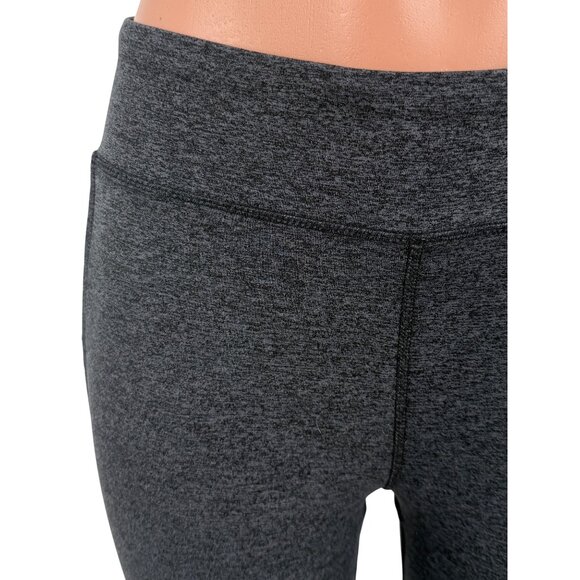 Free People Movement Gray Cutout Cropped Leggings L| Athleisure Pilates Princess - Picture 3 of 16